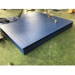 Heavy Duty Digital Floor Scale Industrial Low Profile Pallet Scale Carbon Steel Q235B Construction for sale