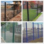 Square Welded 358 Security Fence Prison Mesh Anti Cutting