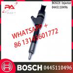 Common Rail Diesel Fuel Injector 0445110496 Genuine diesel fuel injector  0445110496 for sale