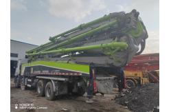 China 2019 ZOOMLION 63m Concrete Pump on Mercedes Benz Chassis for Sale supplier