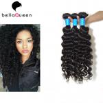 Full Cuticle Grade 7a  Dyeable Peruvian Virgin Hair Ripple Deep Wave Braiding for sale