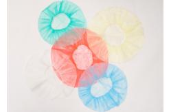 China Single Elastic Breathable Round Non Woven Bouffant Cap supplier