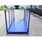 50mm Wheel Width Folding Portable Stacking Racks Caster Wheels Post Height 2000mm
