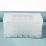 72 Compartment Dumpling Storage Box Multi Layer Rectangular