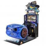 Commercial Dynamic Super Car Racing Game Machine For Children OEM Service for sale