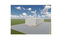 China Customized Steel Structure Workshop Building , Industrial Prefab Pole Barn Kits supplier