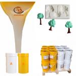 Epoxy Resin Mold Making RTV2 Platinum Silicone Liquid Rubber Tensile Strength 4.2-4.8 Mpa Linear Shrinkage ≤0.1% for sale