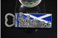 China Imitation Hard Enamel Flat Beer Bottle Openers With Customized Logo supplier