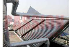 China 4000L Solar Water Heating Solution Centralized Solar Vacuum Tube Collector Heating System supplier