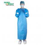 China FDA 510K Level-3 Steriled Package Disposable Medical Surgical Gown With Knitted Cuffs for sale