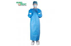 China AAMI PB70 Level 3 Knitted Cuffs SSMMS Disposable Surgical Gown FDA Standard supplier