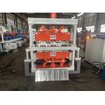 B Deck Floor Roll Forming Machine 0.8 - 1.2mm Double Layer Type for sale