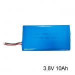 Multifunctional Custom Battery Packs 3.8V 10Ah Lithium Battery for sale