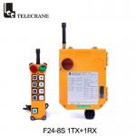 F24-8S Telecrane Remote Control Single Speed 8 Keys Wireless Crane Remote Control for sale