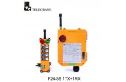 China F24-8S Telecrane Remote Control Single Speed 8 Keys Wireless Crane Remote Control supplier