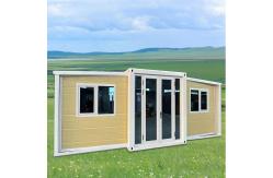 China Expandable Container House for Flexible and Adaptable Living Space with Steel Frame supplier