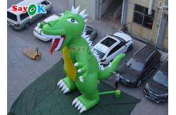 China Full Printing Inflatable Tyrannosaurus Rex Model Blow Up Dinosaur Model supplier