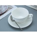 Coffee Cappuccino Espresso Porcelain Coffee Cups With Saucers for sale