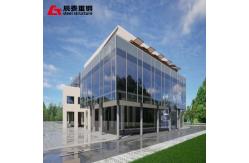 China Customizable Size Stylish Metal Material Steel Structure Office Building supplier