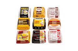 China Customized Biodegradable Fast Food Takeout Box for Customized Logo and Shape supplier