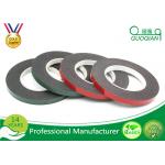 Black PE Foam Coated Double Side Tape With Solvent Acrylic Adhesive 0.8mm / 1mm / 2mm for sale