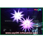 Giant 1.5m LED Star Balloon Inflatable Lighting Decorations For Pub / Bar for sale