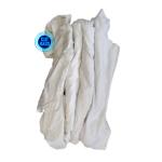 Pure White T Shirt Wiping Cotton Oil cutting used clothes Cleaning Rags Waste Cotton Rags Wiping Rags for Cleaning for sale