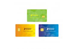 China Customized ISO7816 Smart Contact Card Smart IC Card Waterproof supplier