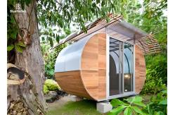 China Light Steel Structure Single Person Prefab Studio Placed In Backyard Garden supplier