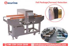 China Customized Belt Food Processing Metal Detectors 304 SS For Inspecting Ferrous supplier
