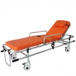 190 X 55 X 50cm Folding Ambulance Stretcher 80 Deg For Patient Transfer First Aid for sale
