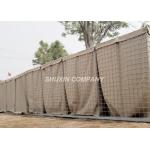 3''X 3'' Square Hole Shape Military Barriers Hesco Bastion For Standard Site Security for sale