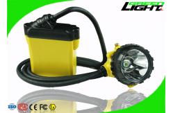 China 3W CREE 25000lux 390lum Portable Mining Led Lights With 10400mAh Battery supplier