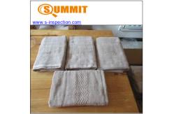 China 50pcs/Day Bath Towel Pre Shipment Inspection Services For Material Quality supplier