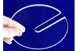 China Transparent Uvc Optical Morse 6.5 Quartz Glass Sheet Cnc supplier