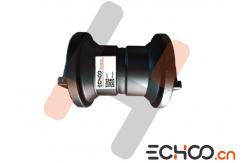 China Black Mini Excavator Rollers , Kubota Track Rollers For Digger Undercarriage supplier