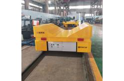 China 20 Tons battery electric trolley coil track transfer platform supplier