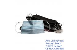China Anti Germs Disposable Pollution Mask , Earloop Procedure Masks Easy Breathability supplier