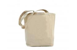 China 8oz Canvas Cotton Cloth Shopping Bags Foldable Custom Logo Acceptable supplier
