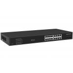 16 Port Gigabit Ethernet Switch Af/at Poe Switch AC 100-240V Power Input for sale