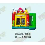 Angry Birds Theme Inflatable Jumping Castle Double Stitching
