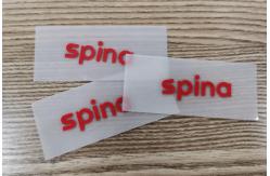 China Garment Customized 3D Transfer Label Silicone Plastic Rubber Material supplier
