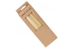 China 4x200mm Natural Wheat Drinking Straws Renewable Eco Friendly supplier