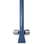 OEM 5000kg Roller Crow Bar Blue Material Handling Equipment Fabrication