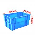 Convenient Versatile Nestable Turnover Crate Stackable Plastic Crate Injection Turnover Box Internal Size 551*348*291mm for sale