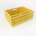 Multiscene OEM Foldable Plastic Basket , Leakproof Collapsible Plastic Storage Bins for sale