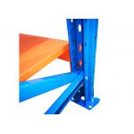 Customized 4.5T Per Layer Heavy Duty Pallet Racks Metal Warehouse Powder Coated