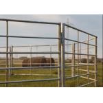 6 rails Galvanized 6ft Livestock Fence Panels for sale