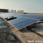 Pressure Nozzles and Rolling Brush Heads Innovative Ai-Powered Solar Panel Cleaning Robot