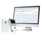 Digital Twelve Channels  ECG Holter 24 Hours ECG Data Record Standard Electrocardiogram HT06 for sale